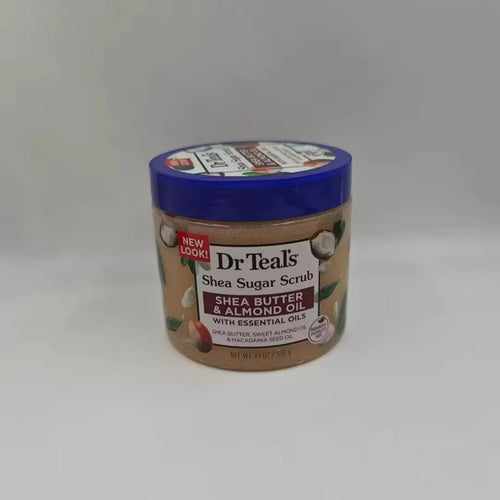 Dr Teal's Shea Sugar Scrub – Shea Butter & Almond Oil